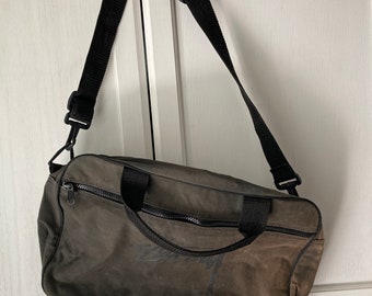 Vintage Stussy Black Shoulder Messenger Bag Tote - Etsy