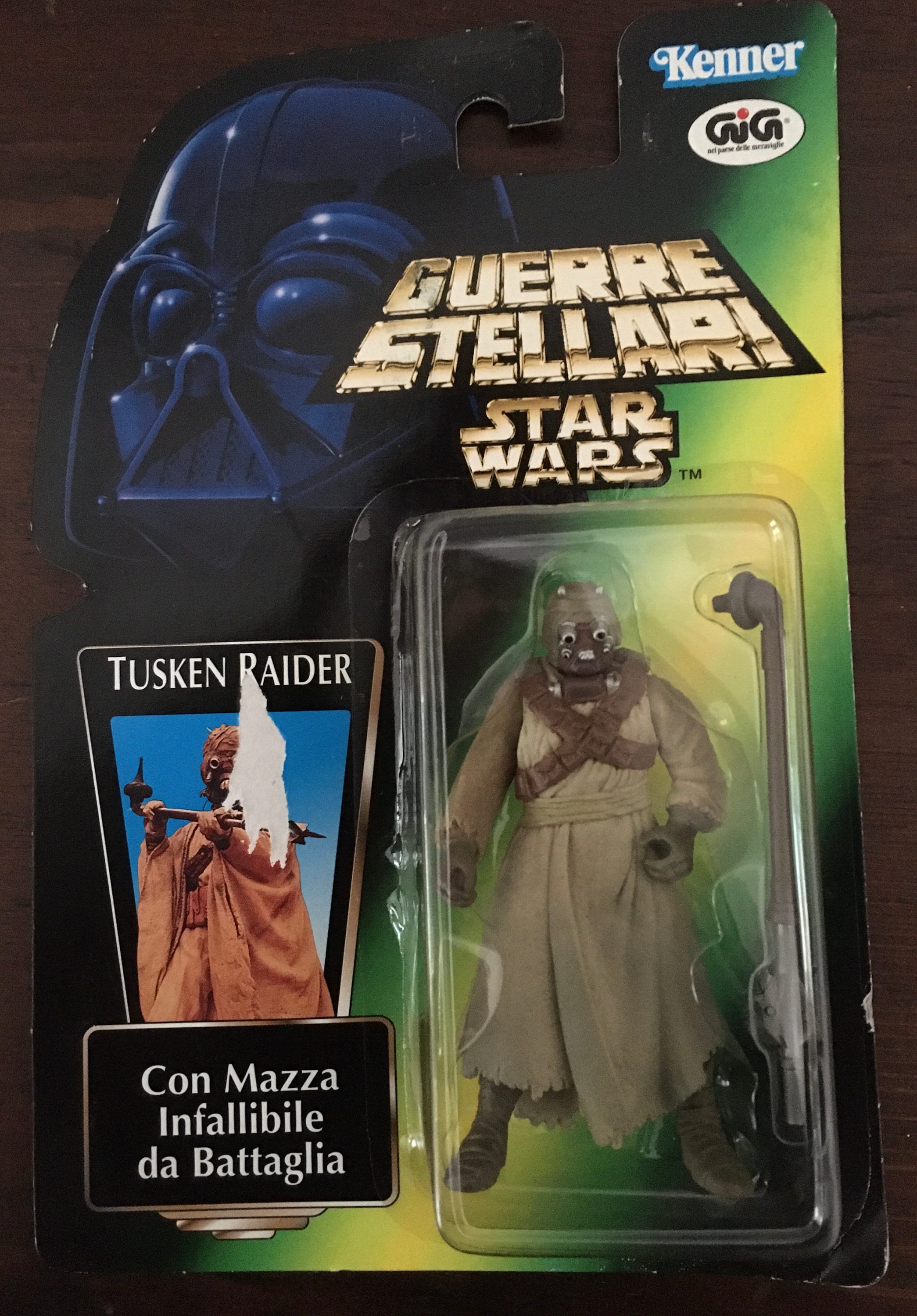 Vintage Star Wars POTF Power of the Force Tusken Raider Action 