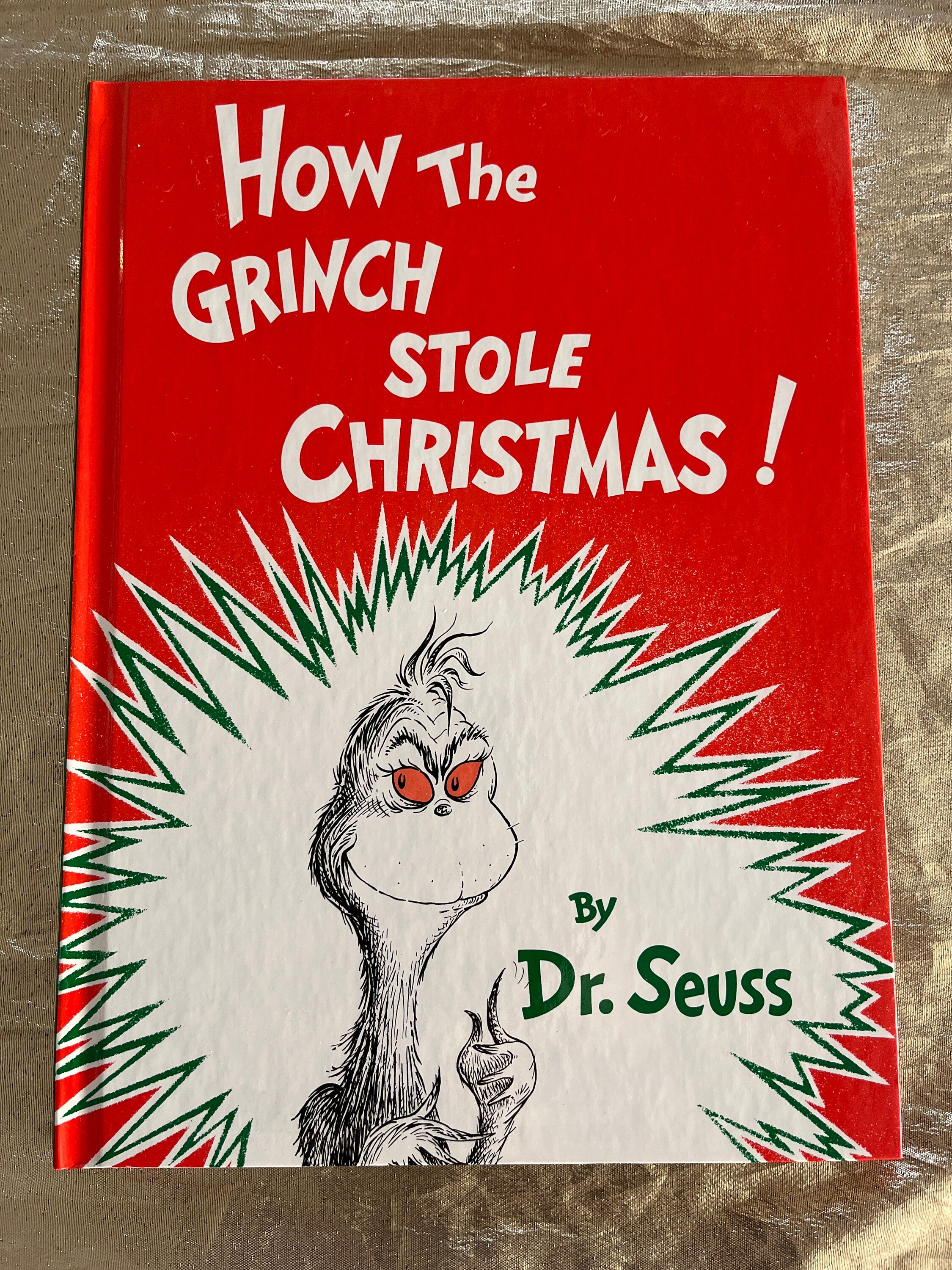 Libro Miniature Come Il Grinch Rubò Il Natale Dr. Seuss - Scala 1:12 Libro Miniature Come Il Grinch Rubò Il Natale Dr. Seuss - Scala 1:12