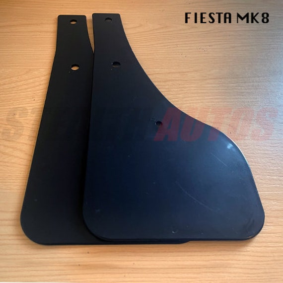 Black Mud Flaps for Ford Fiesta MK8 ST & ST Line 2x Front 