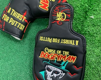 Custom One of A Kind Putter Covers- Scary Classic Movie Design- magnetic closure- No Restock