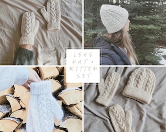 Knitting Pattern Mitten Bundle PDF Download - Etsy