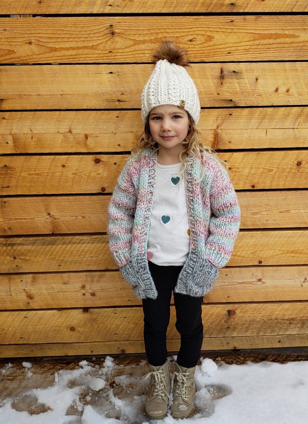 Girls thick hotsell cardigan