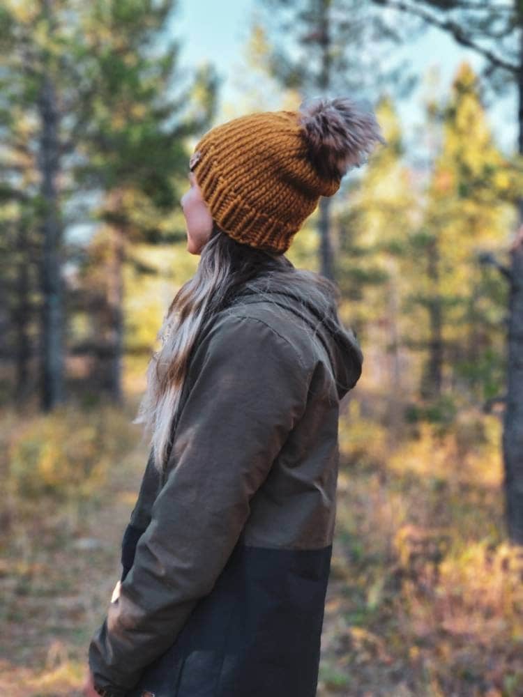 Beginner Knit Hat PATTERN // Chunky 