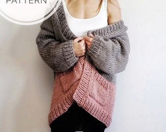 plus size thick cardigan