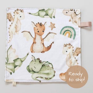 Dragon Lovey - Mini Security Blanket for Littles