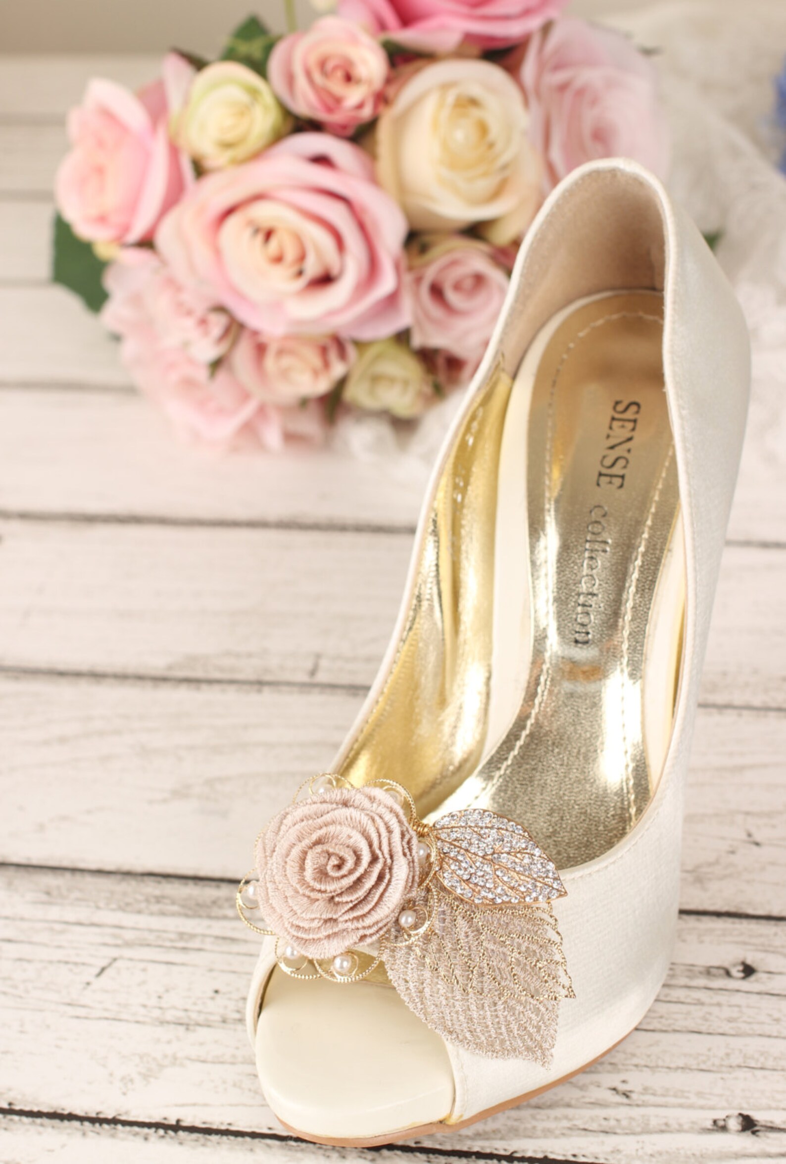 Rhinestone Shoe Clips Shoe Clips Crystal Shoe Clips Bridal Etsy