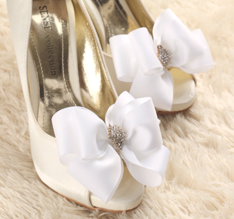 Wedding Shoe Clip Bridal Shoe Clip Bow Shoe Clips Bridal Etsy Australia