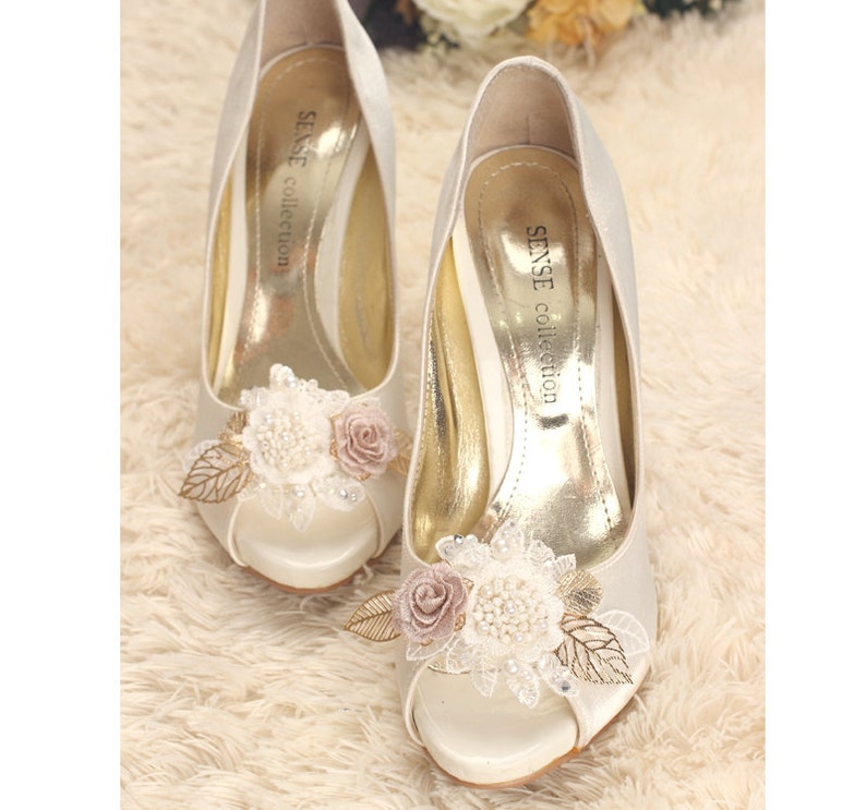 Wedding Shoe Clips Bridal Shoe Clips White Shoe Clips Etsy Australia