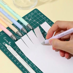 Precision Ceramic Blade Pen Knife for Diamond Painting - Effortlessly Cut Cover Sheets