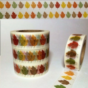 Beautiful Fall Leaves, Washi Tape Roll