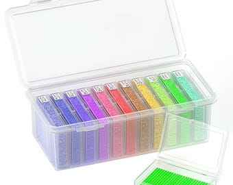 Diamond Painting Convex Tray Set with Storage Box & Stackable Trays