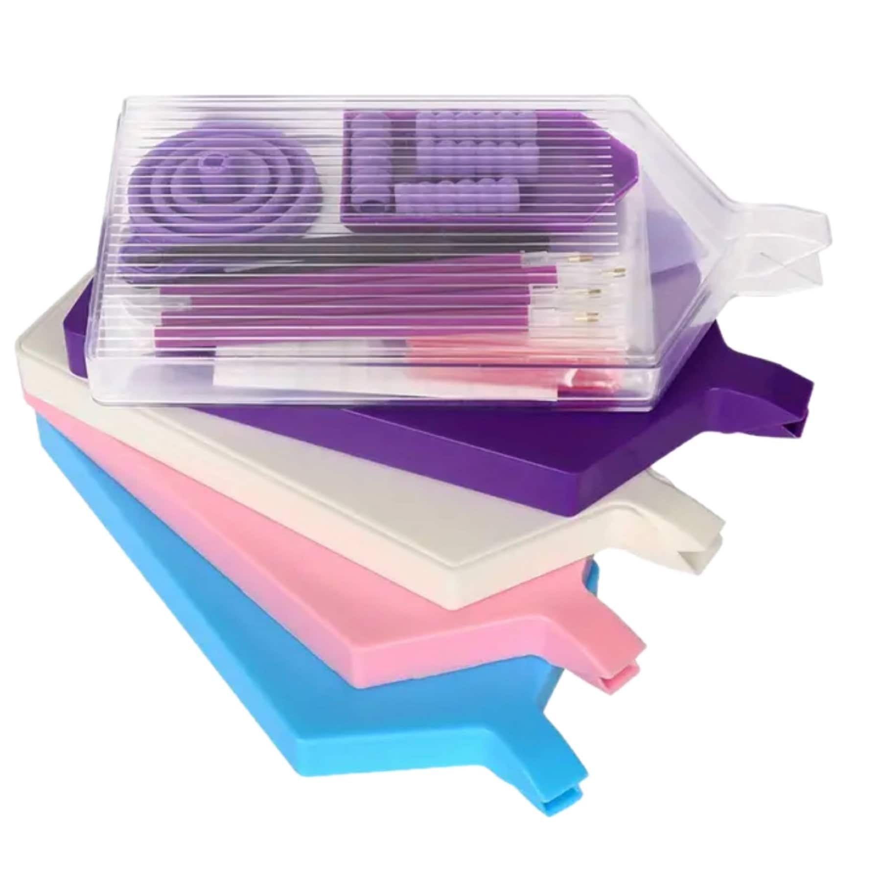 Set 15 Pezzi Vassoi Diamond Painting - Organizzatore Con Coperchi, 2 Misure, Anti-Statico E Etichette Colori - Foto 6