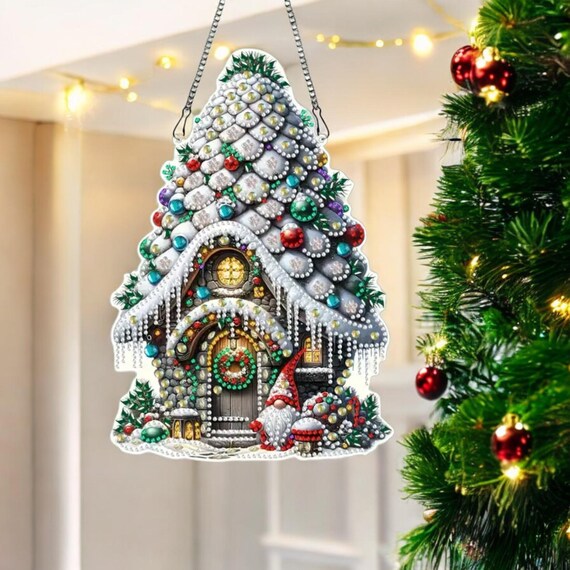 thumbnail image 2 of Tontut Christmas Gnome Diamond Painting Kit - Fun DIY Craft For Adults & Beginners 2 of 10