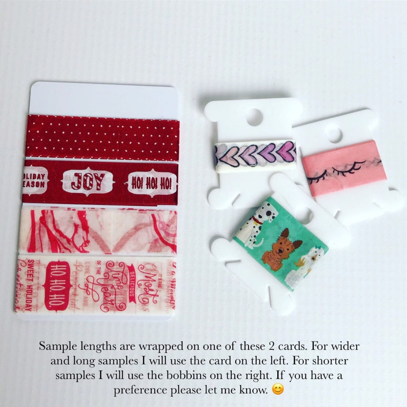Sample Lengths Color Pencil Washi Tape
