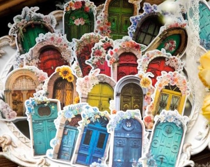 Unfinished Wood Fairy Door Miniature DIY Fairy House Fairy Garden