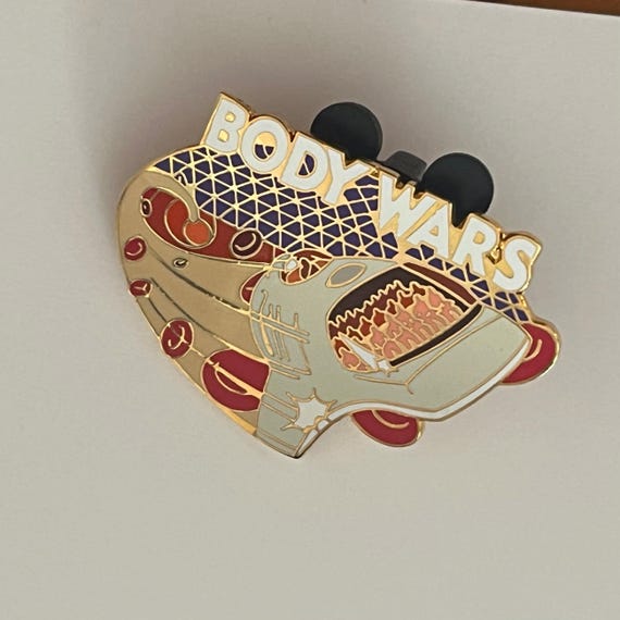 Disney Pin Trading 2002 Body Wars pin AS-IS