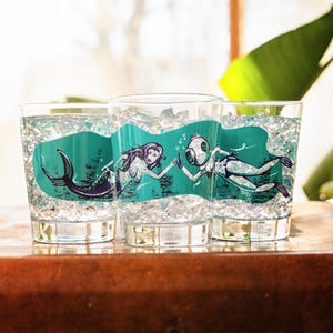 First edition Bell Diver mai tai glass