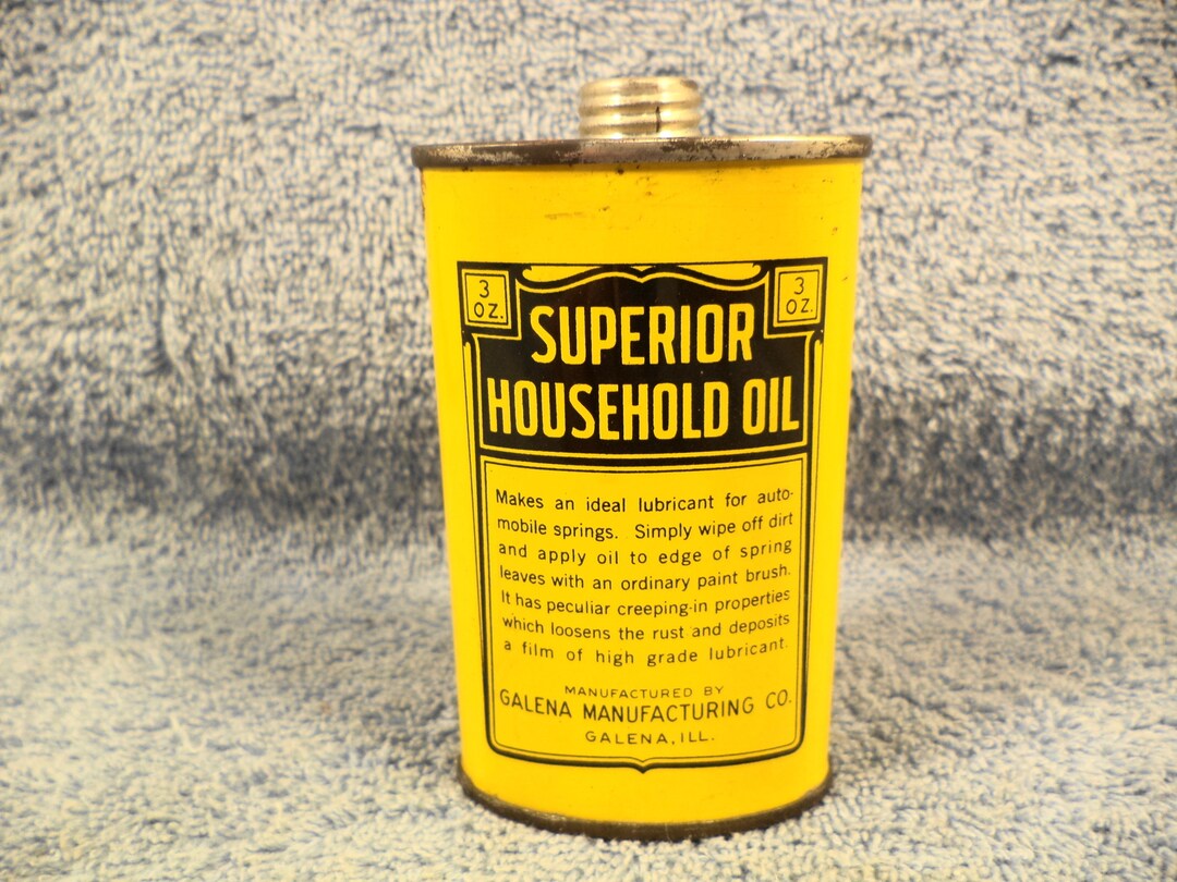 Superior Household Oil 3 Ounce Handy Oil Can Etsy