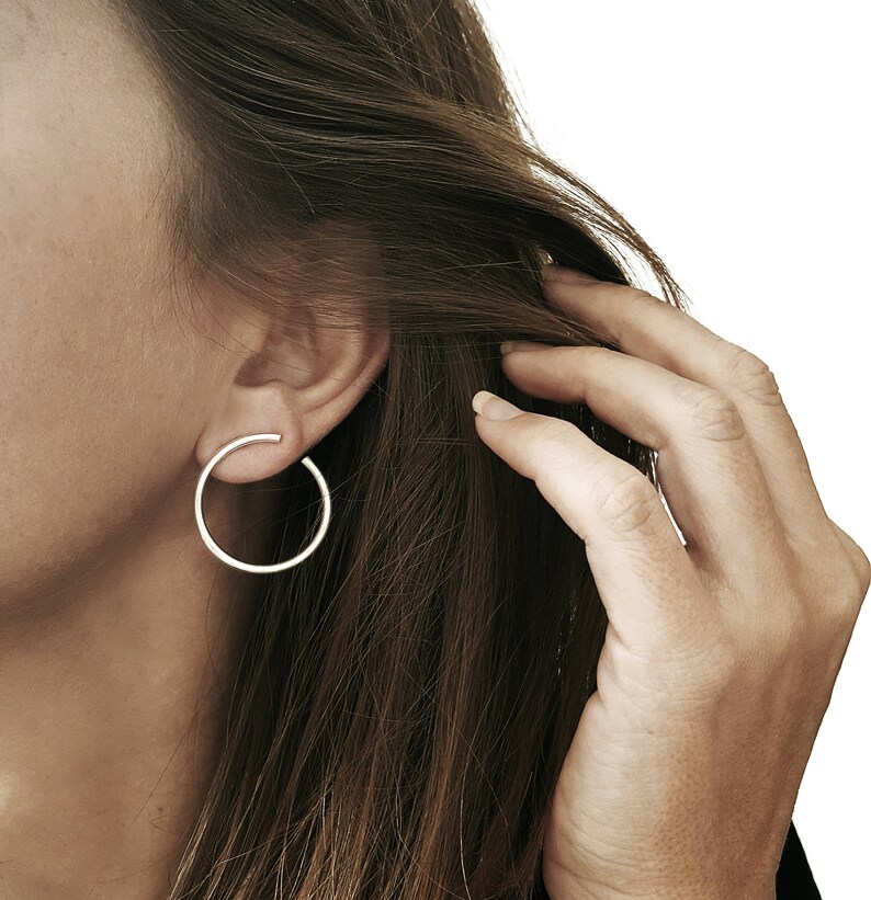 stud hoops