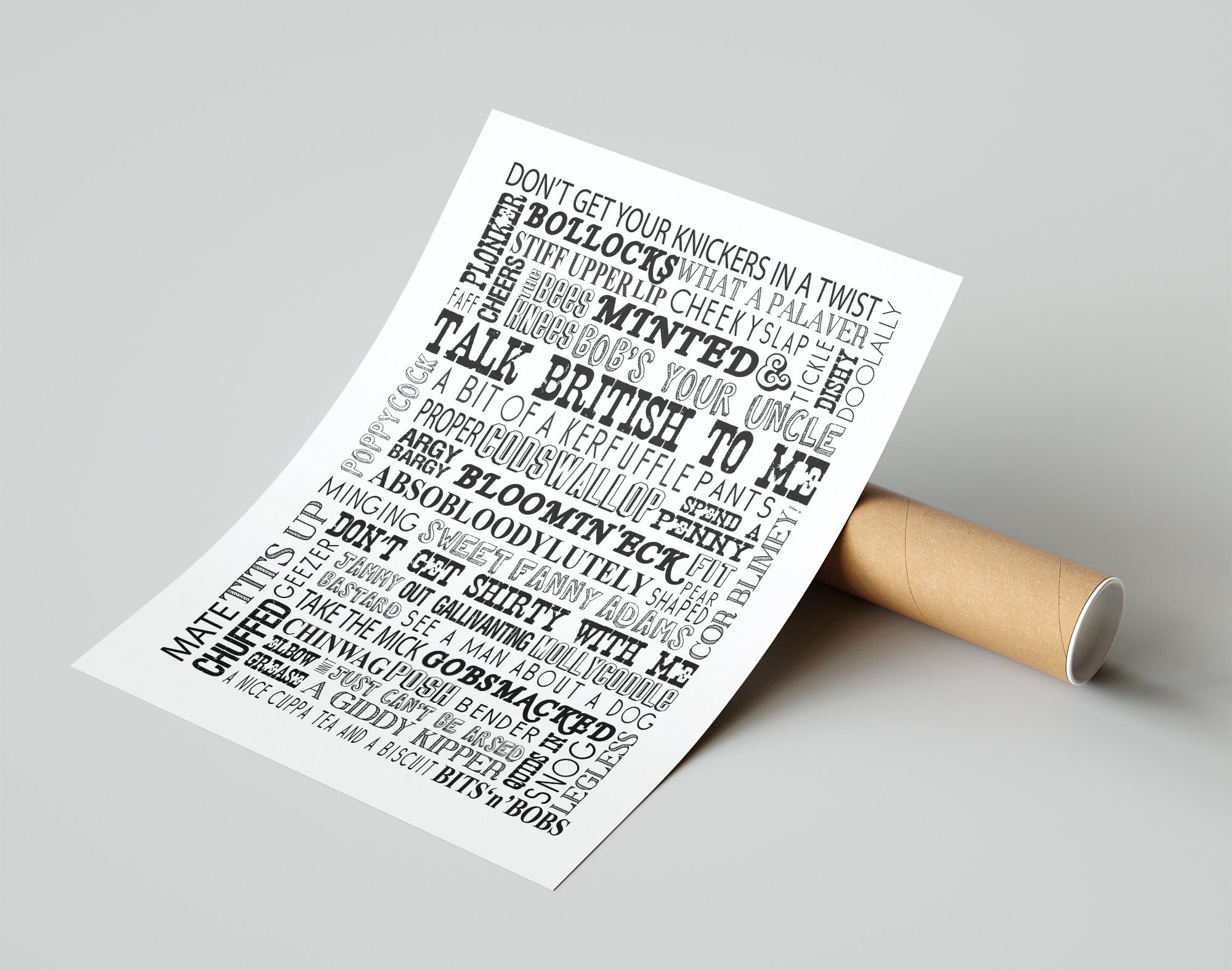 British words and phrases british sayings wall art etsy