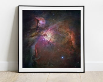 Orion Nebula Space Print, NASA Space Print, Celestial Stars Print, Galaxy Wall Art, Astronomy Gift, Hubble telescope, Space Photo