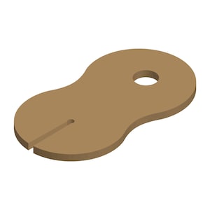 Earbud Holder 2.0 - Digital Download - Laser cut file