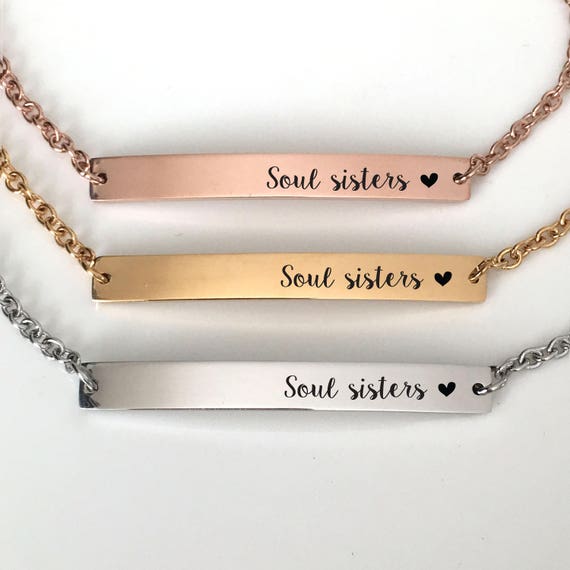 Buy Girls Sisters Name Bracelets Gift 1 2 or 3 Personalized Online in India   Etsy