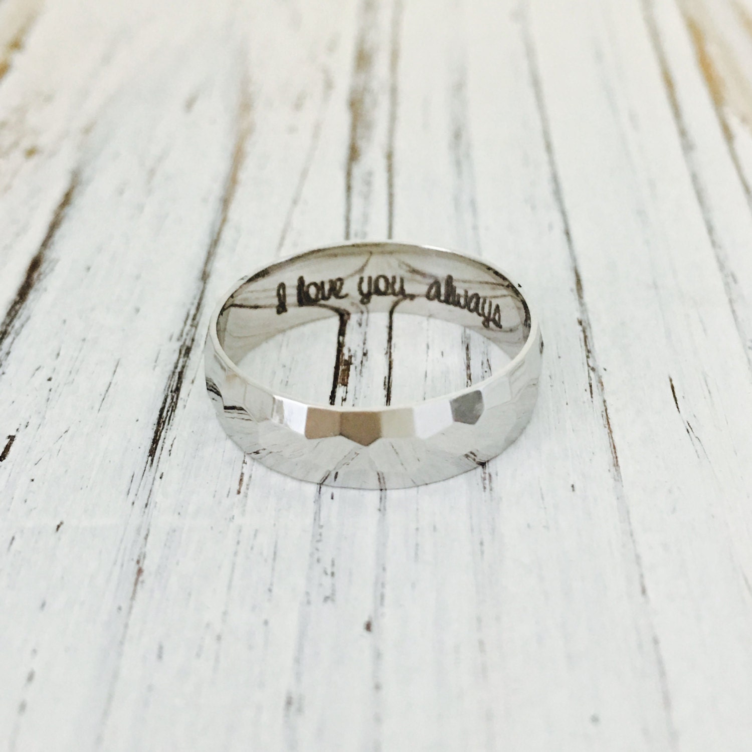I love you always best sale ring