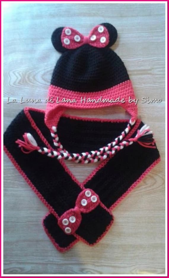 Sciarpa e cappello uncinetto per bambina completino bimba | Etsy Italia