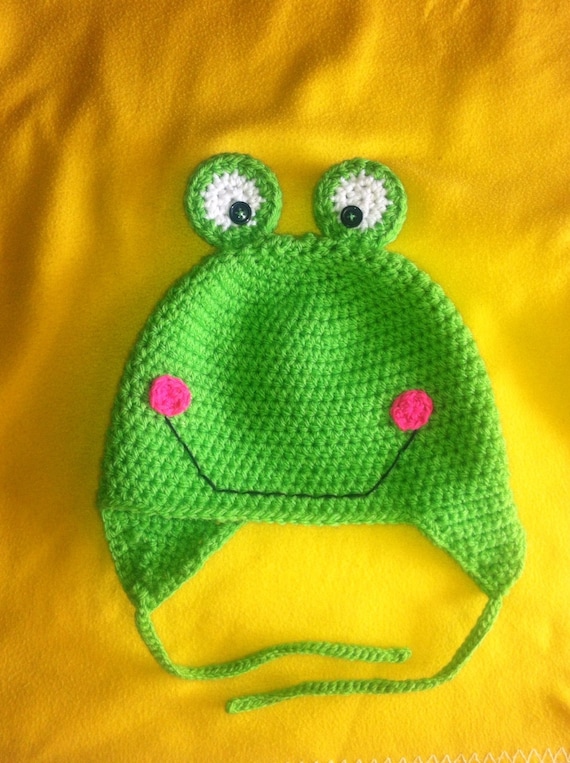 Cappello di lana fatto a mano cappellino neonato ranocchio | Etsy Italia