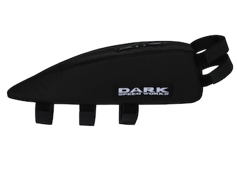 Torba na górną rurę Dark Speed Works Speedpack 480: Zaawansowany schowek aerodynamiczny do jazdy na rowerze, na szutrze i w triathlonie (480 cm3 / wyprodukowano w USA)