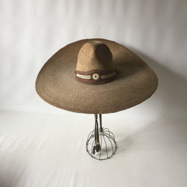 sombrero de palma mexicano