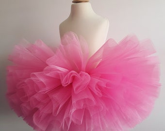 Shimmer Pink Extra Fluffy Puffball Tutu, Barbie Tutu, Extra puffy Tutu, Pink Tutu, Barbie Party, Hot Pink Tutu, Bright Pink Tutu