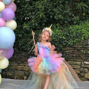 sachin and babi light blue dress Fairy Girls Enchanting Fairy Dress Costume in Rainbow  Childplay Melbourne