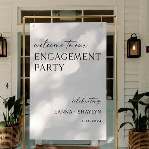 engagement sign