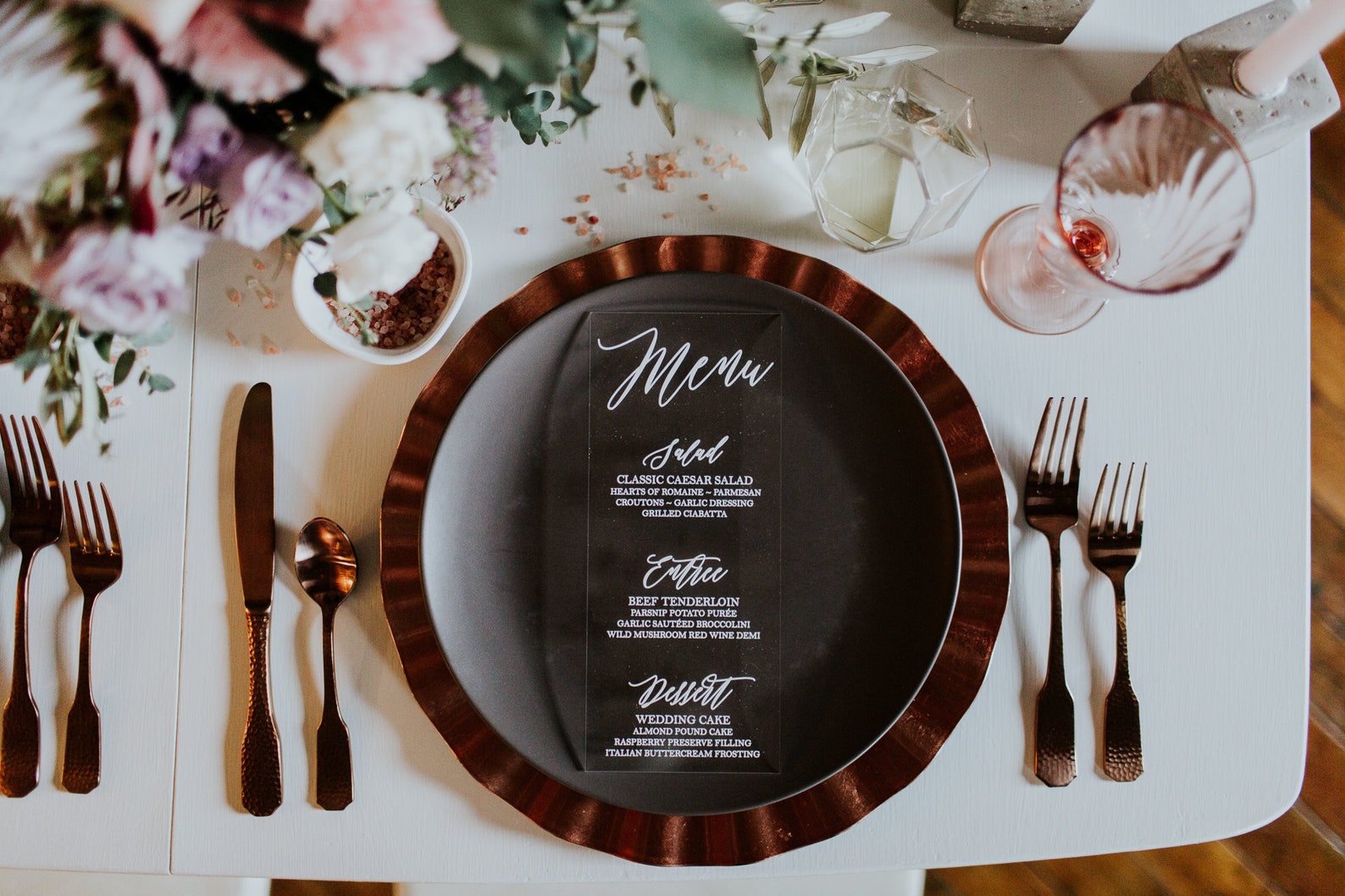 Acrylic Menu Acrylic Wedding Menus Lucite Wedding Wedding Etsy