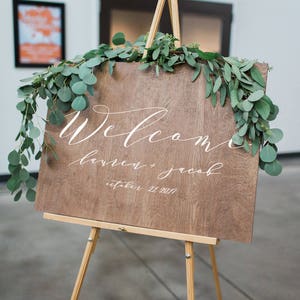 Wedding Welcome Sign, Welcome sign, Wedding Wood Welcome Sign, Wedding sign, Wood Wedding Sign, Wooden Wedding Sign, Wood, Rustic WEL032