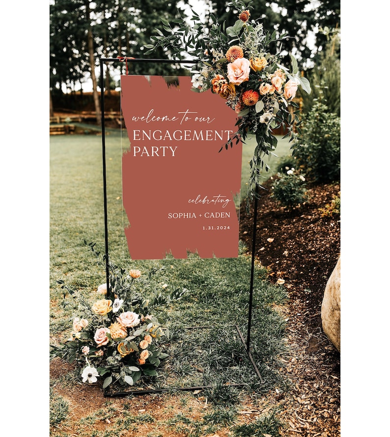 engagement sign
