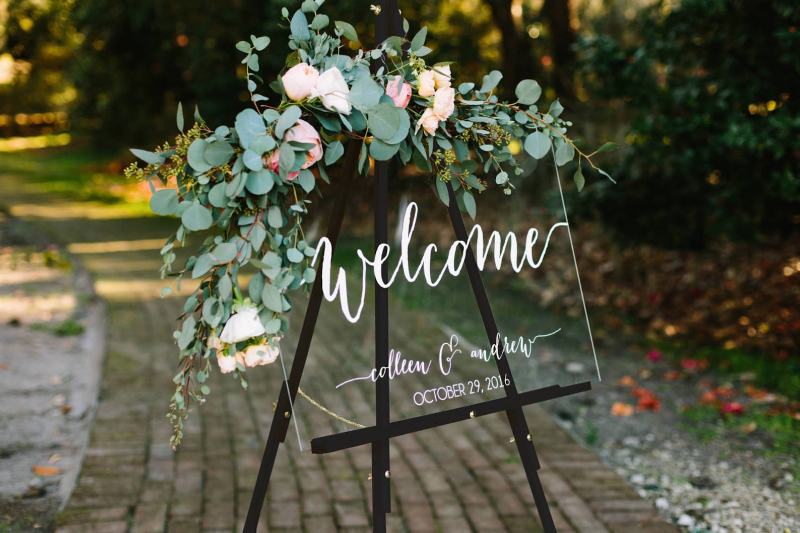 Wedding Sign Wedding Signs Acrylic Wedding Sign Etsy