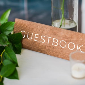 Guestbook Sign, Guest Book Sign, Wedding Guestbook sign, wood guestbook, Please sign our guestbook, Wooden Wedding Signs - Wood -nc