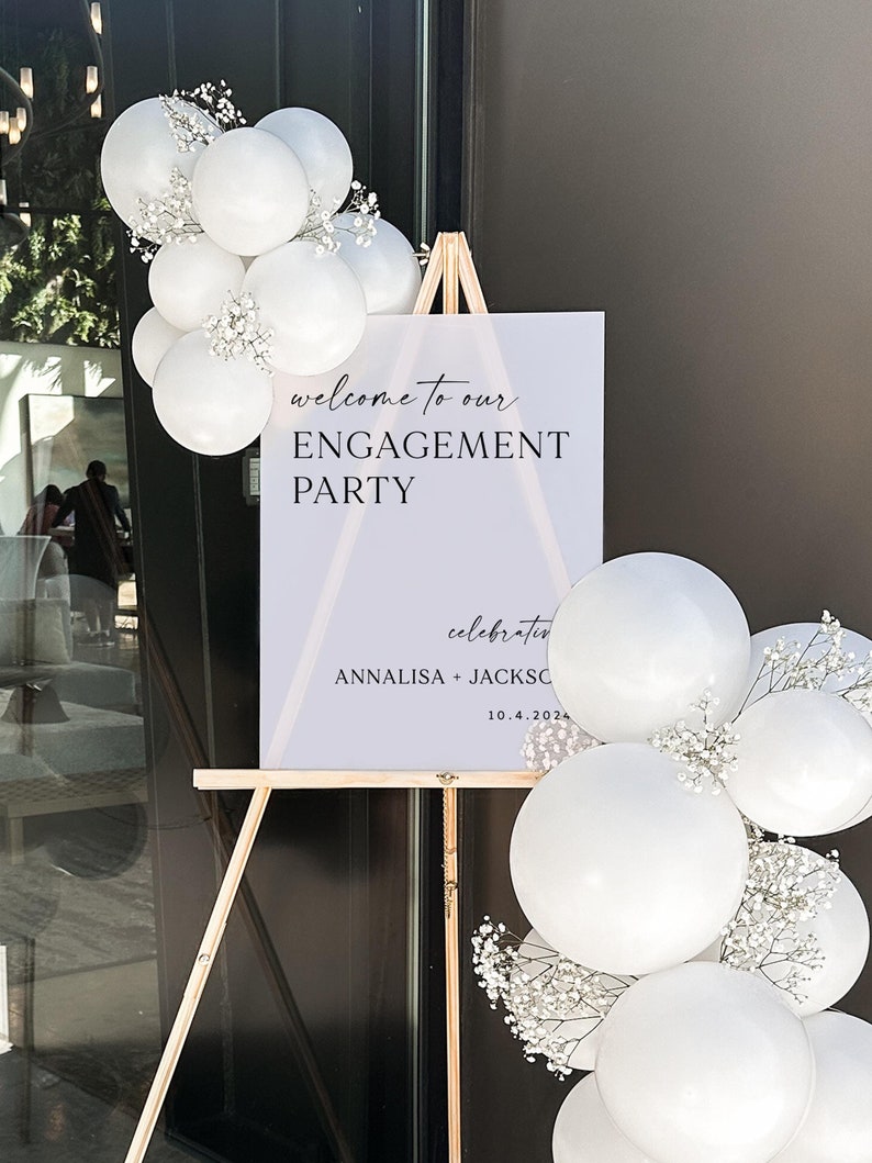 engagement sign