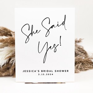 Bridal Shower Sign, bridal shower decorations, acrylic wedding shower sign, welcome sign, wedding signage, bridal shower ideas SHR018
