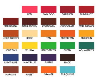 Fiebing's Leather Dye - 4oz/118ml - 27 colours - Dye for Leather