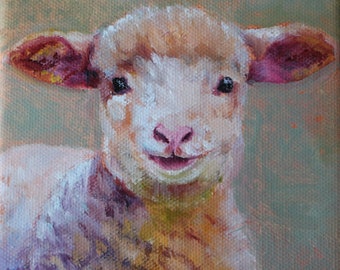 Lamb Painting, Lamb Art