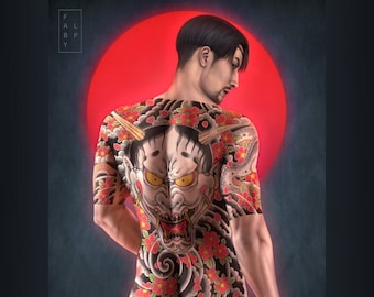 Irezumi - art print | Enhanced Matte Paper Poster 8&quot;x10&quot; , 12&quot;x16&quot;