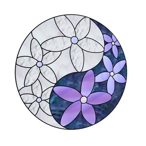 Yinyan stained glass pattern