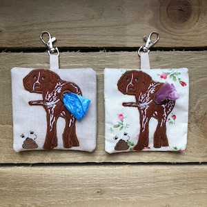 German shorthaired pointer dog Poop Bag Holder, pointer Poo Bag Dispenser, pointer dog Gift, pointer dog Owner, dog mum, shorthair pointer