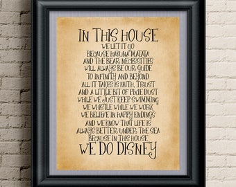 Free Free 122 Disney House Rules Svg SVG PNG EPS DXF File