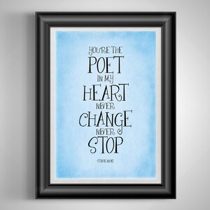 Stevie Nicks Sara Song Lyrics Print Fleetwood Mac Quote You - Etsy